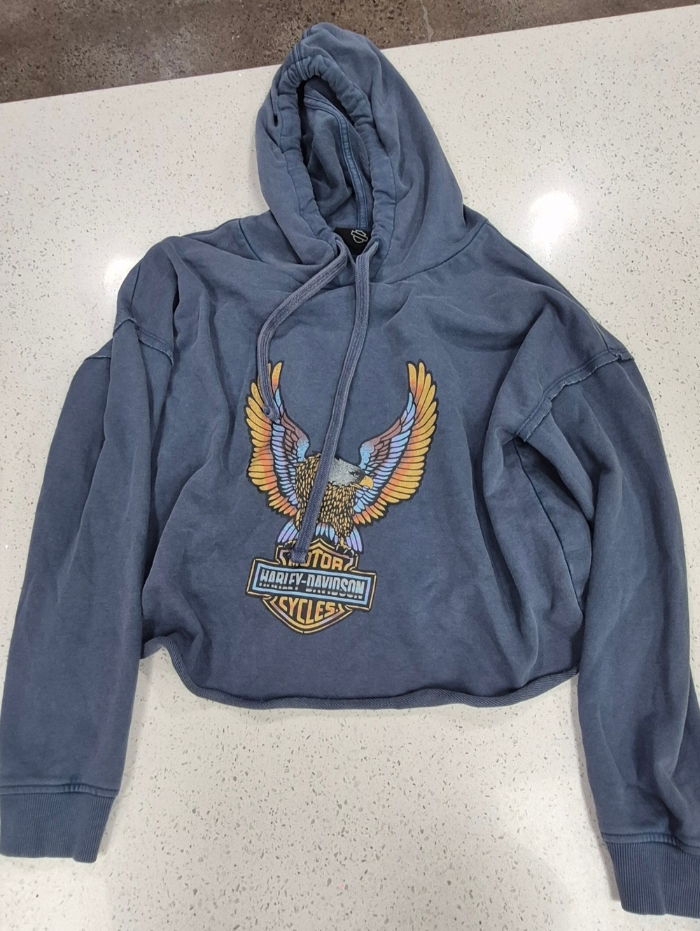 Harley-Davidson Cropped Eagle Hoodie